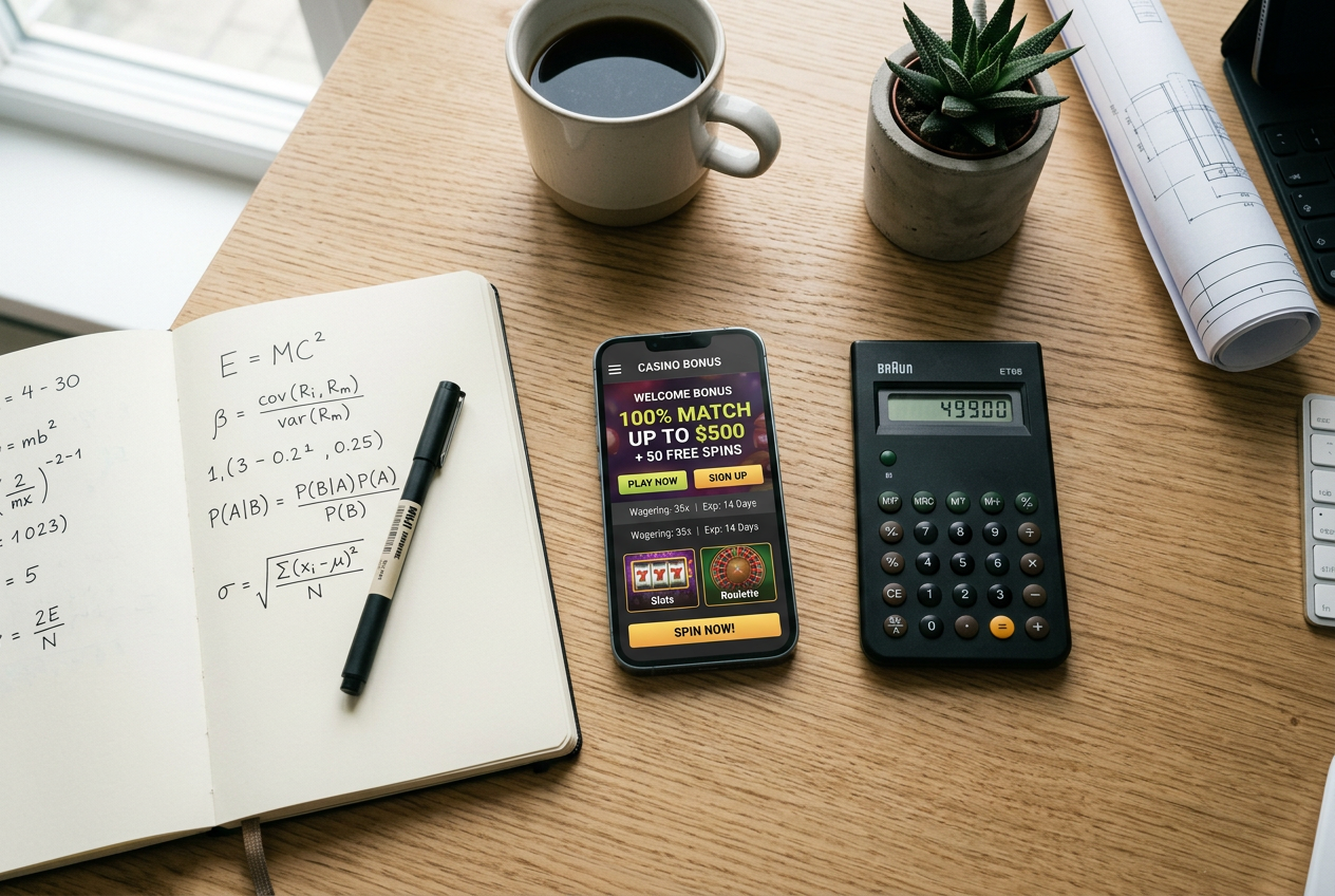 Plánování a výpočet online casino bonusů